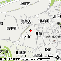 愛知県知多郡阿久比町阿久比周辺の地図