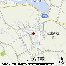 兵庫県神崎郡福崎町八千種1667周辺の地図