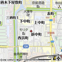 京都府京都市伏見区新中町699周辺の地図