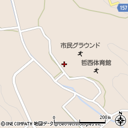 岡山県新見市哲西町矢田3793周辺の地図