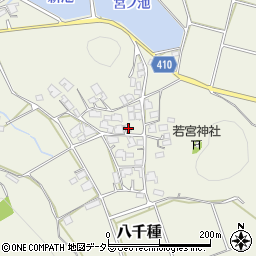 兵庫県神崎郡福崎町八千種1672周辺の地図