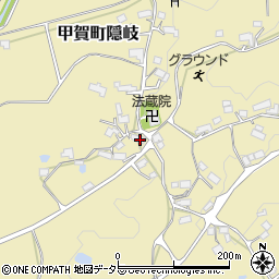 滋賀県甲賀市甲賀町隠岐1154周辺の地図