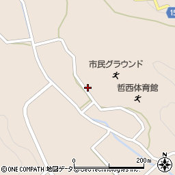 岡山県新見市哲西町矢田3794周辺の地図