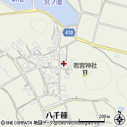 兵庫県神崎郡福崎町八千種1693周辺の地図