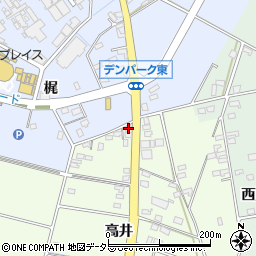愛知県安城市石井町高井119周辺の地図