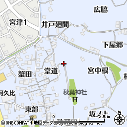 愛知県知多郡阿久比町宮津宮上ノ山周辺の地図