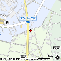 愛知県安城市石井町高井105-5周辺の地図