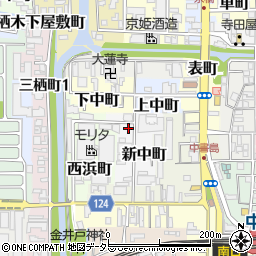 京都府京都市伏見区新中町696周辺の地図