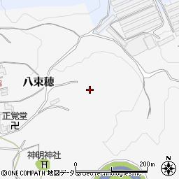 愛知県新城市八束穂イリ周辺の地図