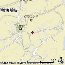 滋賀県甲賀市甲賀町隠岐988周辺の地図