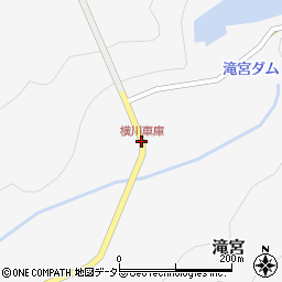 横川車庫周辺の地図