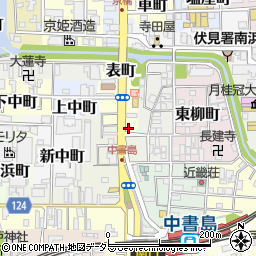 京都府京都市伏見区表町590周辺の地図