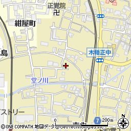 京都府宇治市木幡正中32周辺の地図