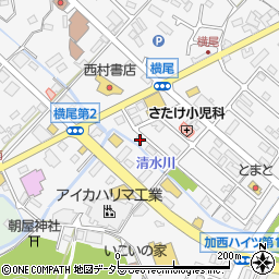 兵庫県加西市北条町横尾839周辺の地図