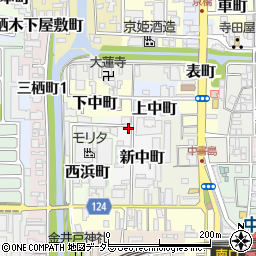 京都府京都市伏見区新中町695周辺の地図