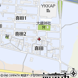 兵庫県加東市喜田113-2周辺の地図