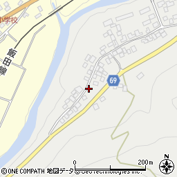 愛知県新城市乗本（浜射場）周辺の地図