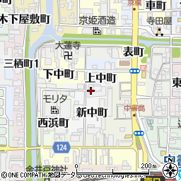 京都府京都市伏見区新中町715周辺の地図
