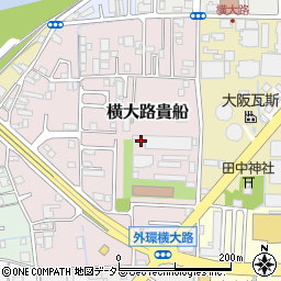京都府京都市伏見区横大路貴船周辺の地図