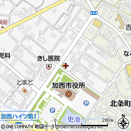 兵庫県加西市北条町横尾1050周辺の地図