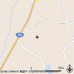 岡山県新見市哲西町矢田3546-1周辺の地図