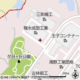 積水成型工業株式会社　兵庫滝野工場周辺の地図