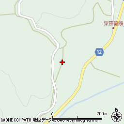 広島県庄原市東城町粟田2182周辺の地図