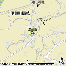 法蔵院周辺の地図