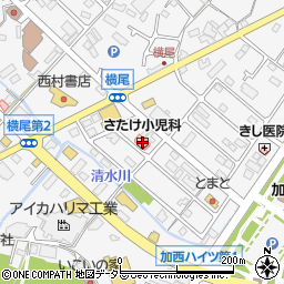 兵庫県加西市北条町横尾857周辺の地図