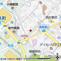 兵庫県加西市北条町横尾333周辺の地図