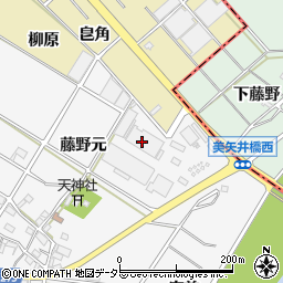 愛知県経済農業協同組合連合会　農業機械総合センター整備工場周辺の地図
