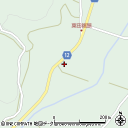 広島県庄原市東城町粟田2202周辺の地図