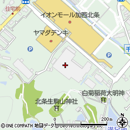 兵庫王子段ボール株式会社周辺の地図