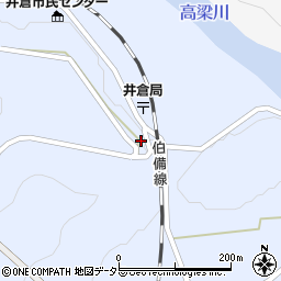 岡山県新見市井倉477周辺の地図