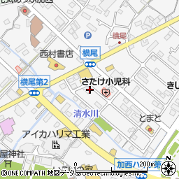 兵庫県加西市北条町横尾852周辺の地図