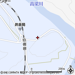 岡山県新見市井倉417周辺の地図