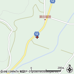 広島県庄原市東城町粟田2202-2周辺の地図