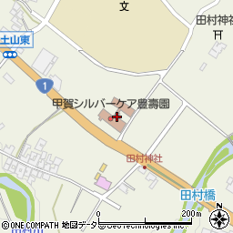 滋賀県甲賀市土山町北土山479周辺の地図