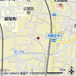 京都府宇治市木幡正中36周辺の地図
