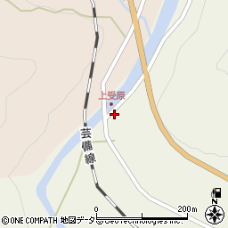 広島県庄原市東城町受原8周辺の地図