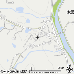 兵庫県三田市木器1335周辺の地図
