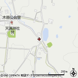 兵庫県三田市木器768周辺の地図