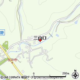 愛知県岡崎市桜井寺町周辺の地図
