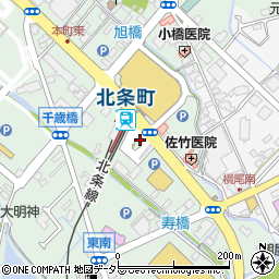 アスティアかさい﻿(北条町駅)周辺の地図