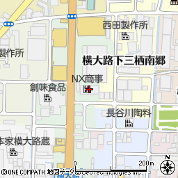 日通商事京都支店京都工場周辺の地図