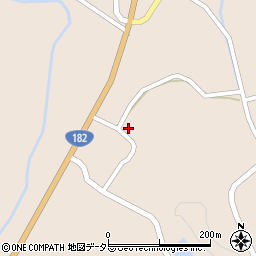 岡山県新見市哲西町矢田3552周辺の地図