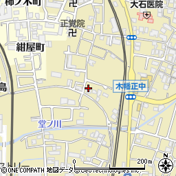 京都府宇治市木幡正中34周辺の地図