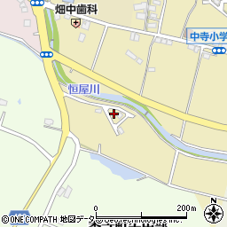 兵庫県姫路市香寺町中寺204周辺の地図