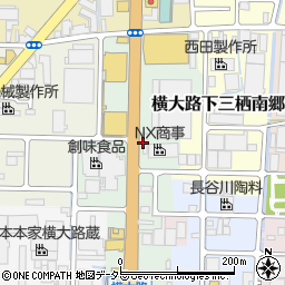 ＡＬＯＺ　日通商事京都工場周辺の地図