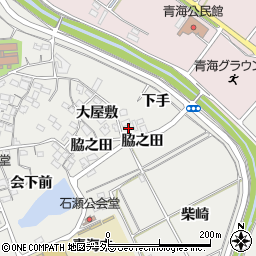 愛知県常滑市金山大屋敷8周辺の地図
